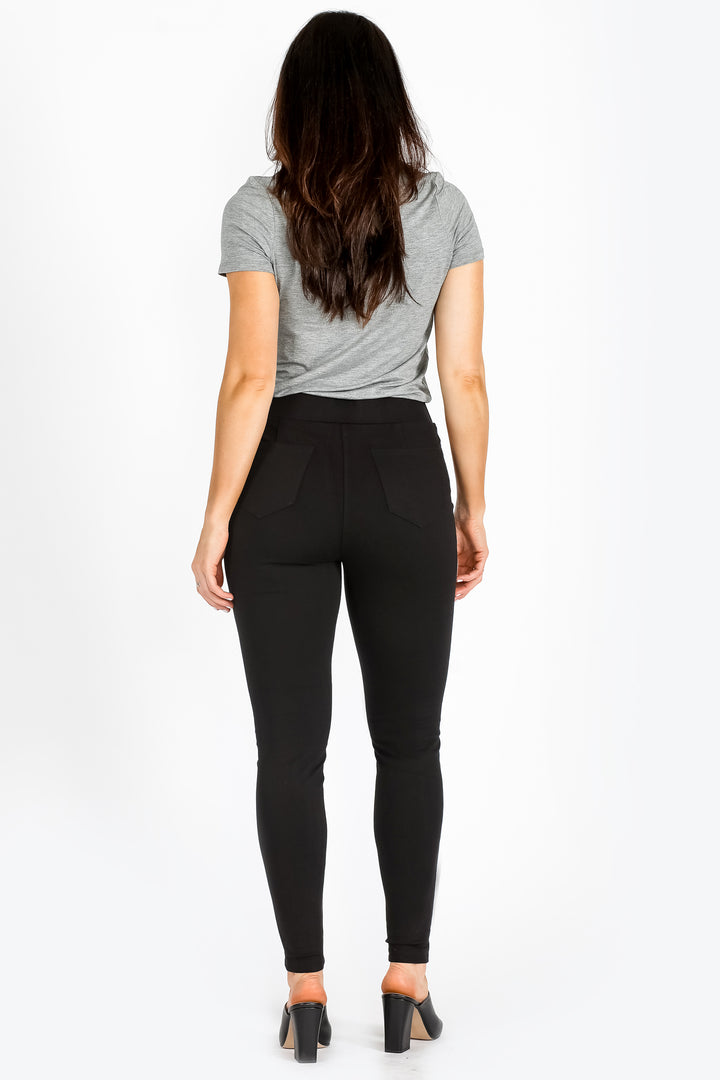 Bella Slim-Her Seam Front Pull-On Leggings - INTROclothing