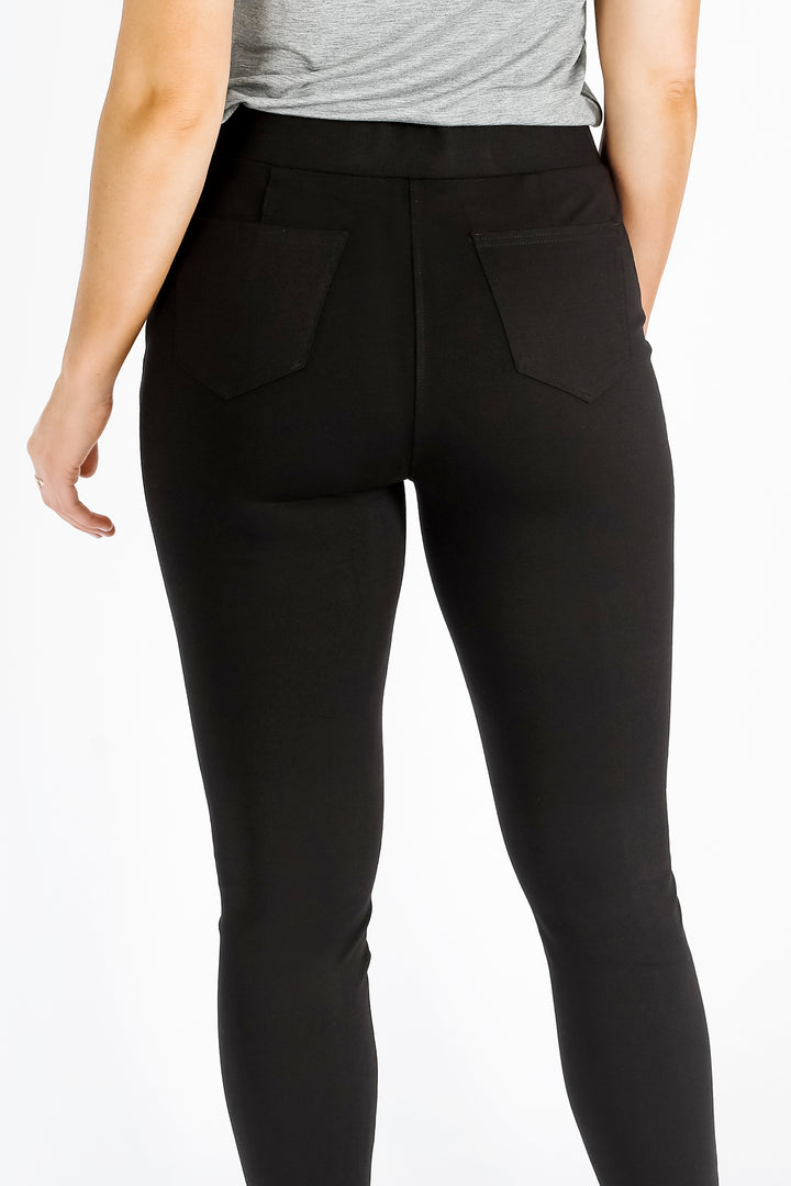 Bella Slim-Her Seam Front Pull-On Leggings - INTROclothing