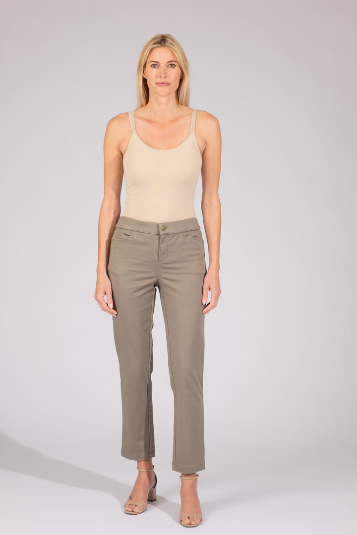 Rose Tummy Control Ankle Pants