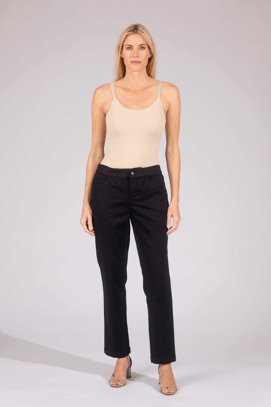 Rose Tummy Control Ankle Pants