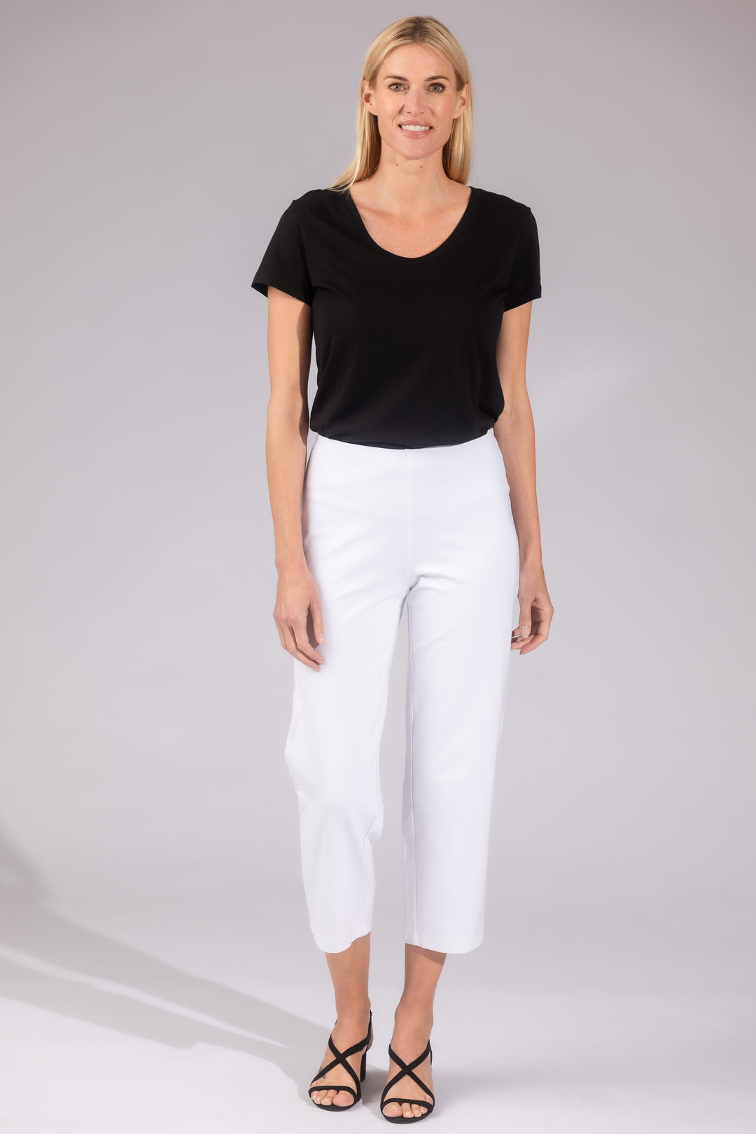 Laura Stretch Ponte Slim Straight Pants – Intro Clothing