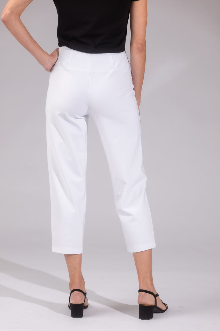 Laura Stretch Ponte Slim Straight Pants