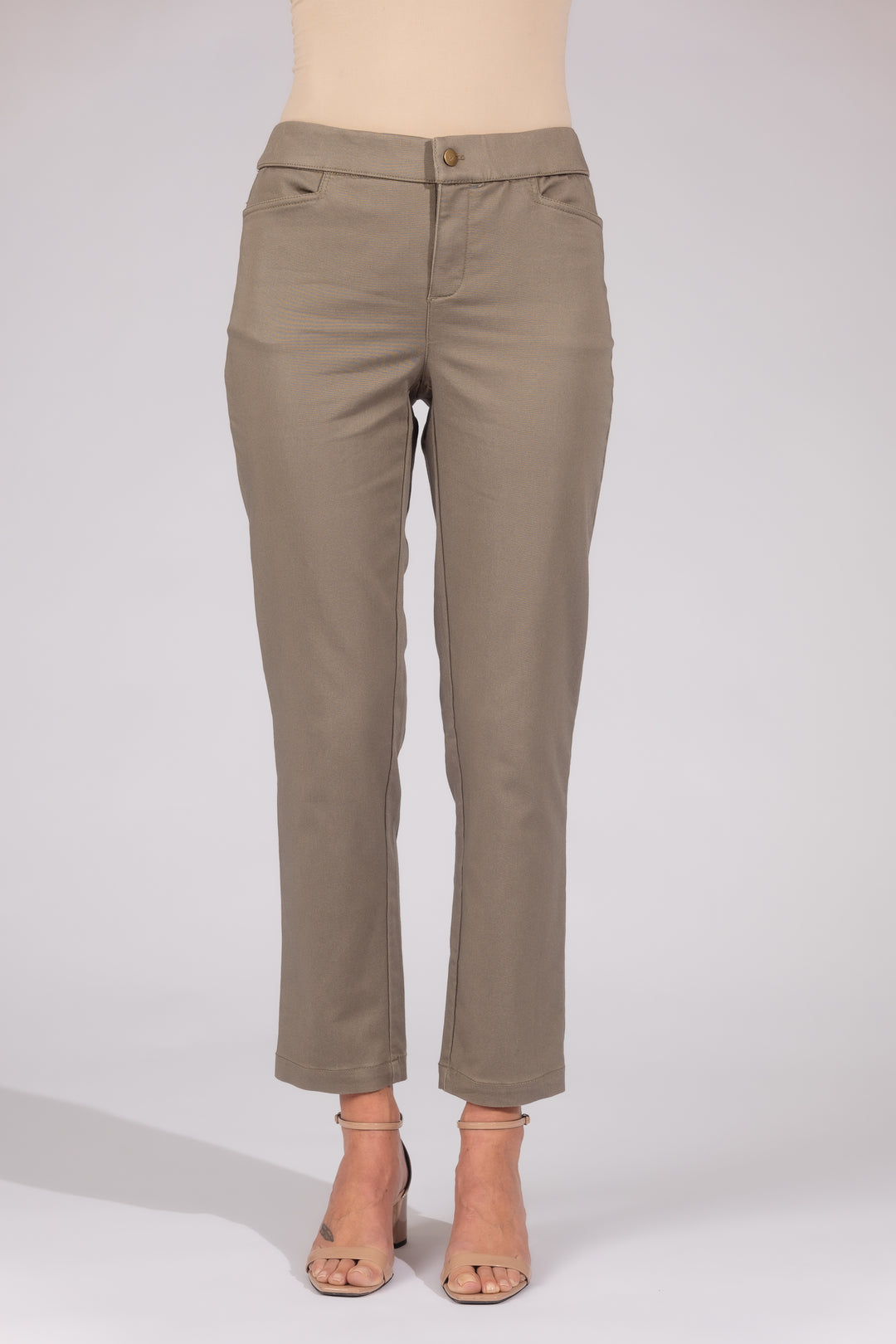 Rose Tummy Control Ankle Pants