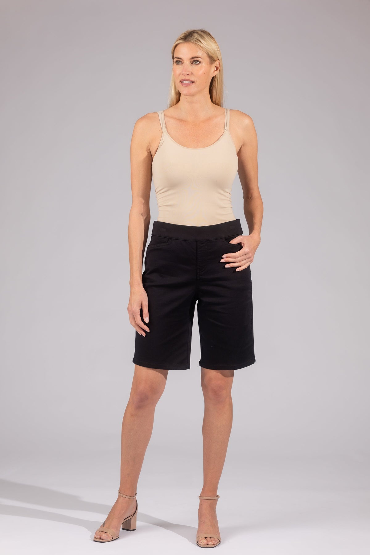 Daisy Stretch Pull On Bermuda Intro Clothing