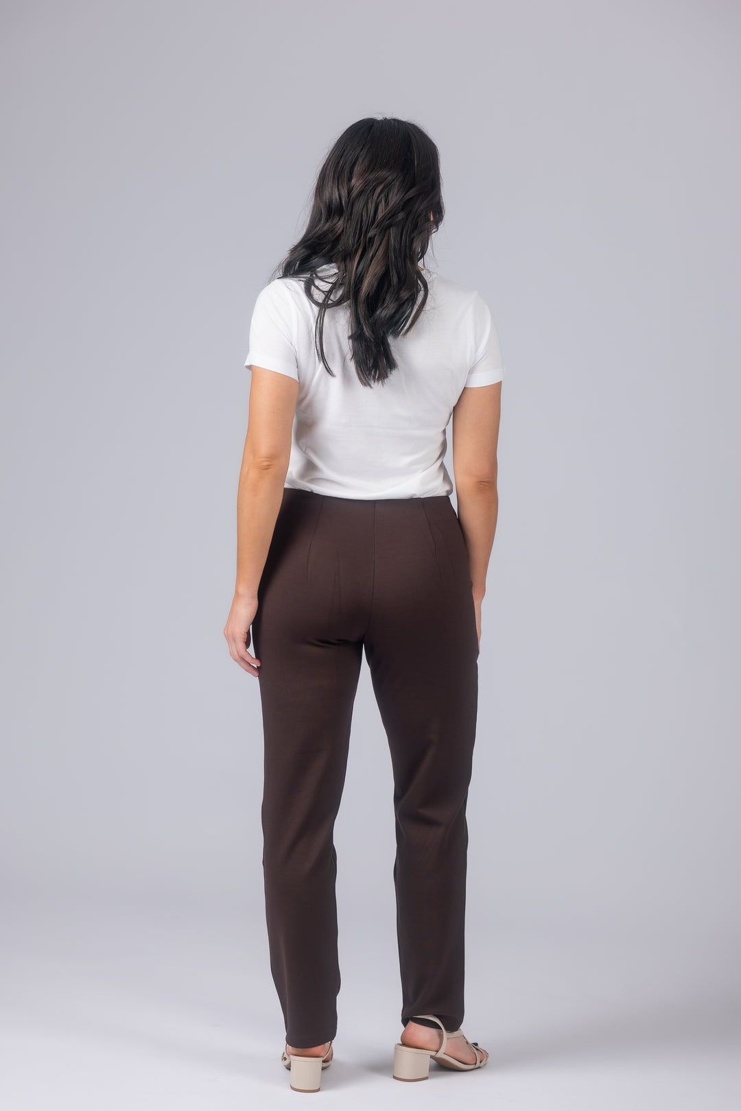 Laura Double Knit Straight Leg Pant