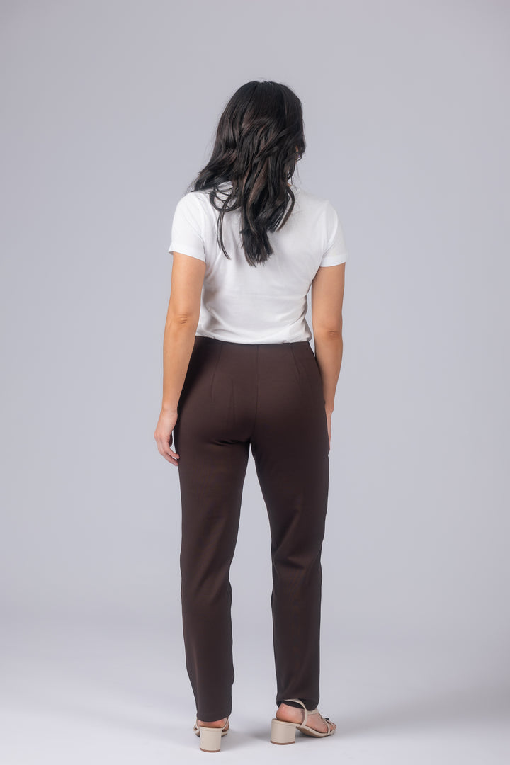 Laura Double Knit Straight Leg Pant
