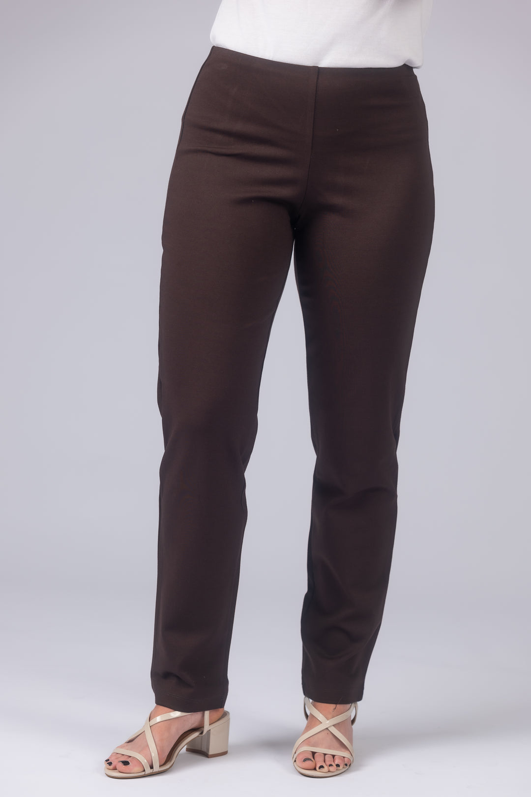 Laura Double Knit Straight Leg Pant