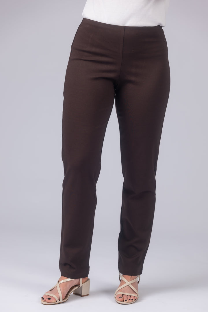 Laura Double Knit Straight Leg Pant
