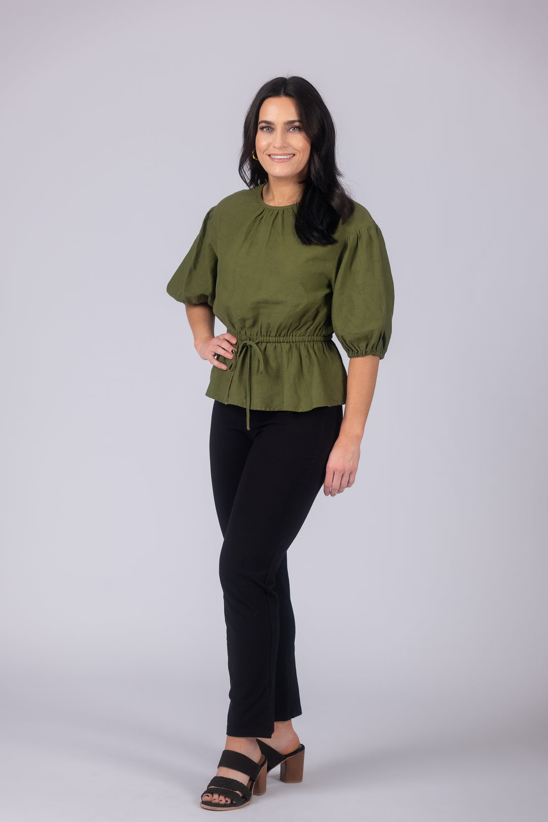Teri Love the Fit Straight Leg Knit Tummy Control Pull-On Pants