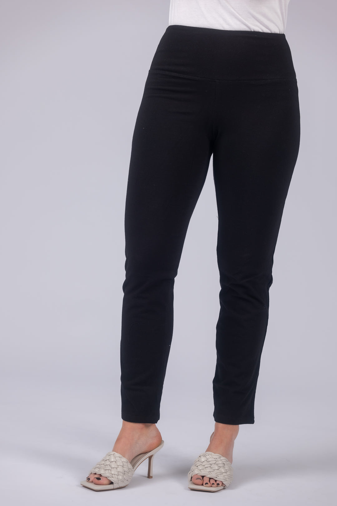 Teri Love the Fit Straight Leg Knit Tummy Control Pull-On Pants