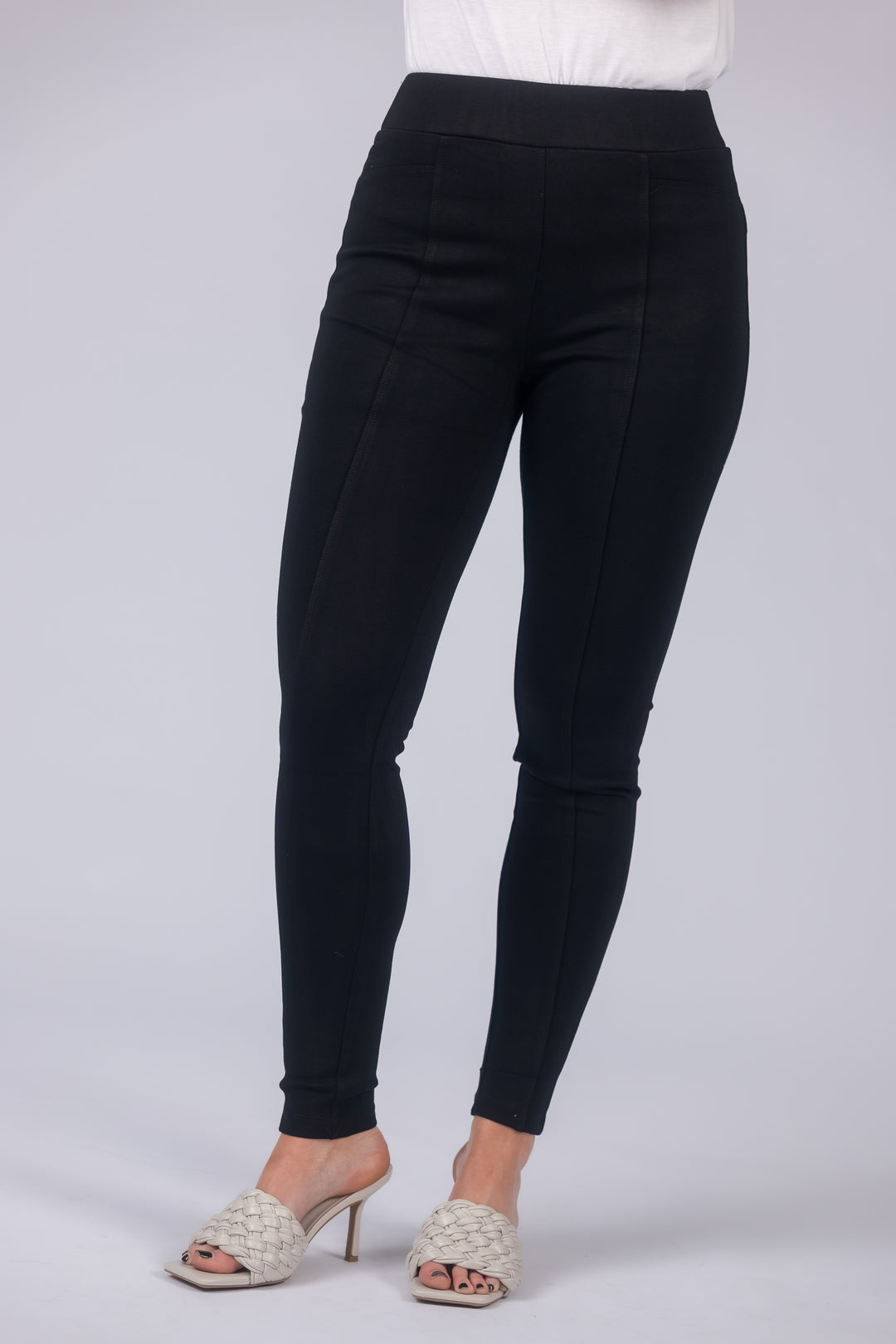 Intro Bella Solid Double Knit Slim Her Leggings