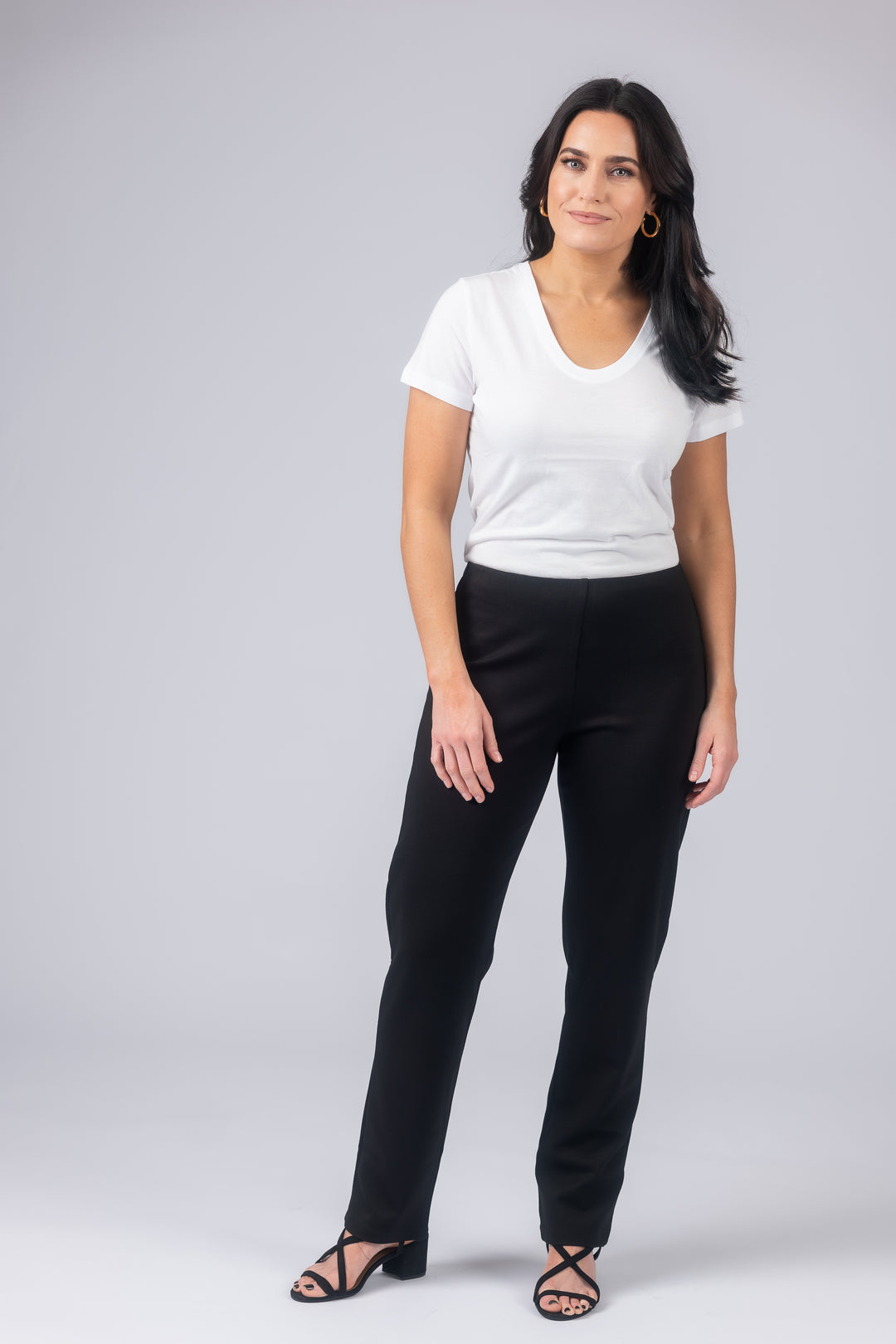 Laura Double Knit Straight Leg Pant – Intro Clothing