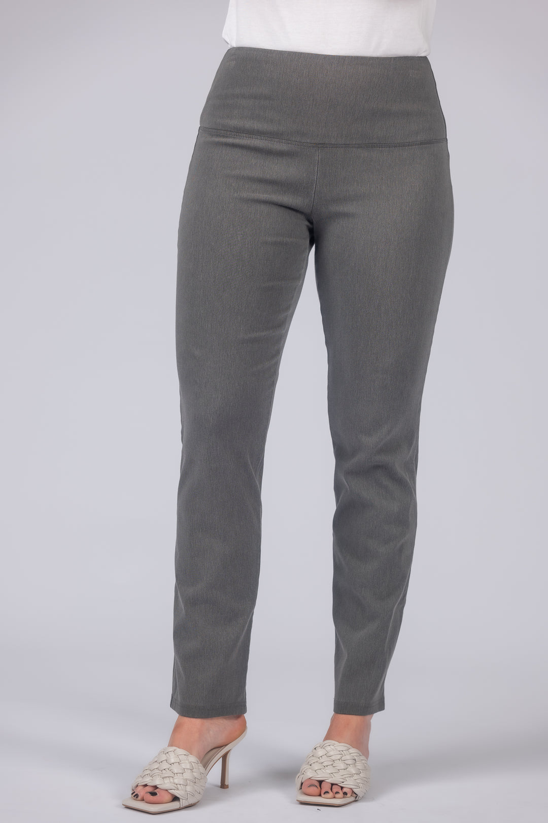 Teri Love the Fit Straight Leg Knit Tummy Control Pull-On Pants