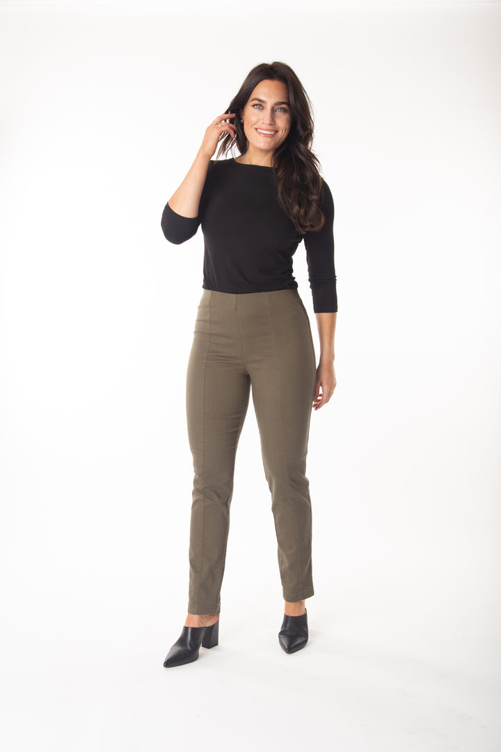 The Solid Seam Front Denim Jean Curve - INTROclothing