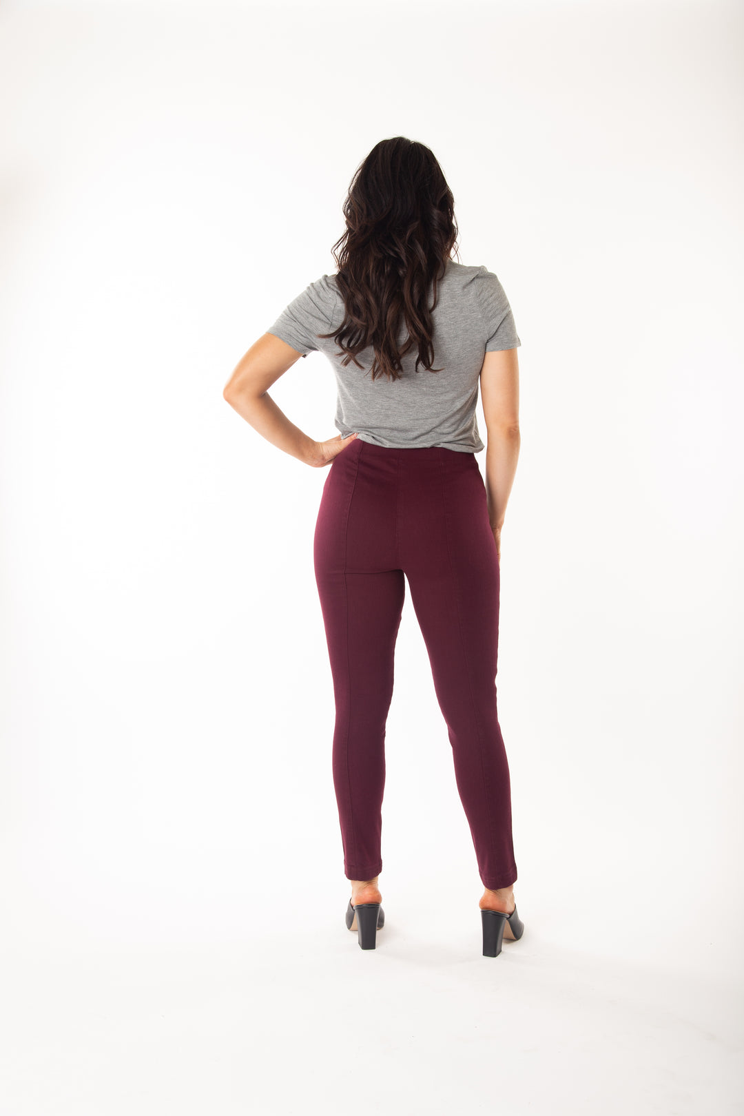 The Solid Seam Front Denim Jean - INTROclothing
