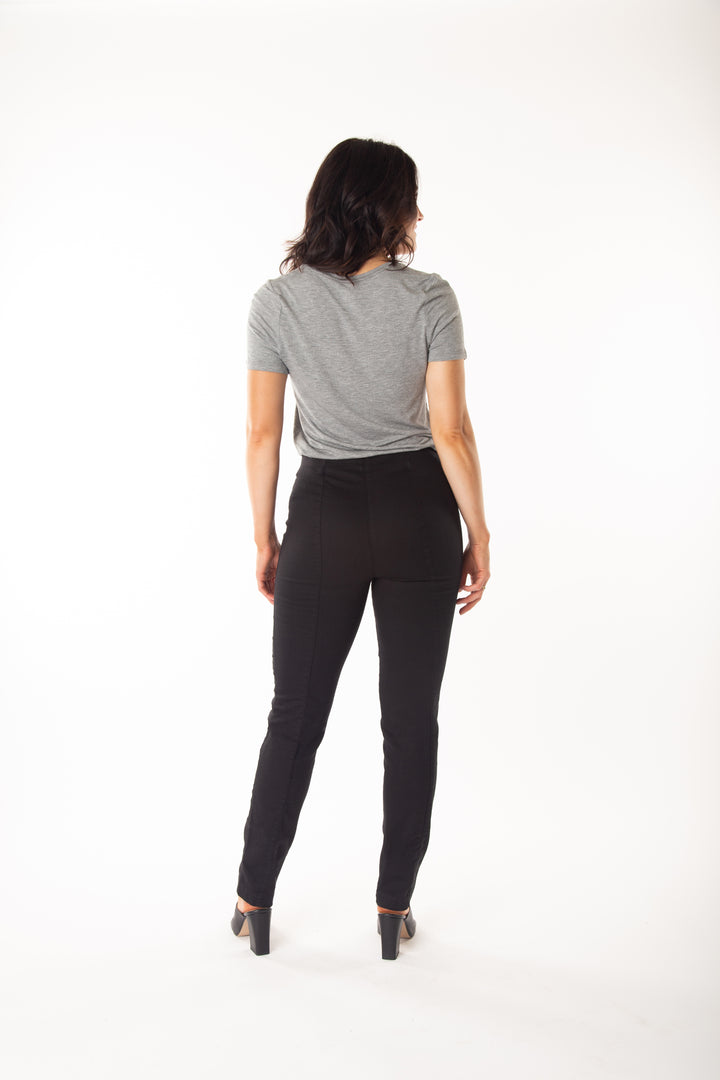 The Solid Seam Front Denim Jean - INTROclothing