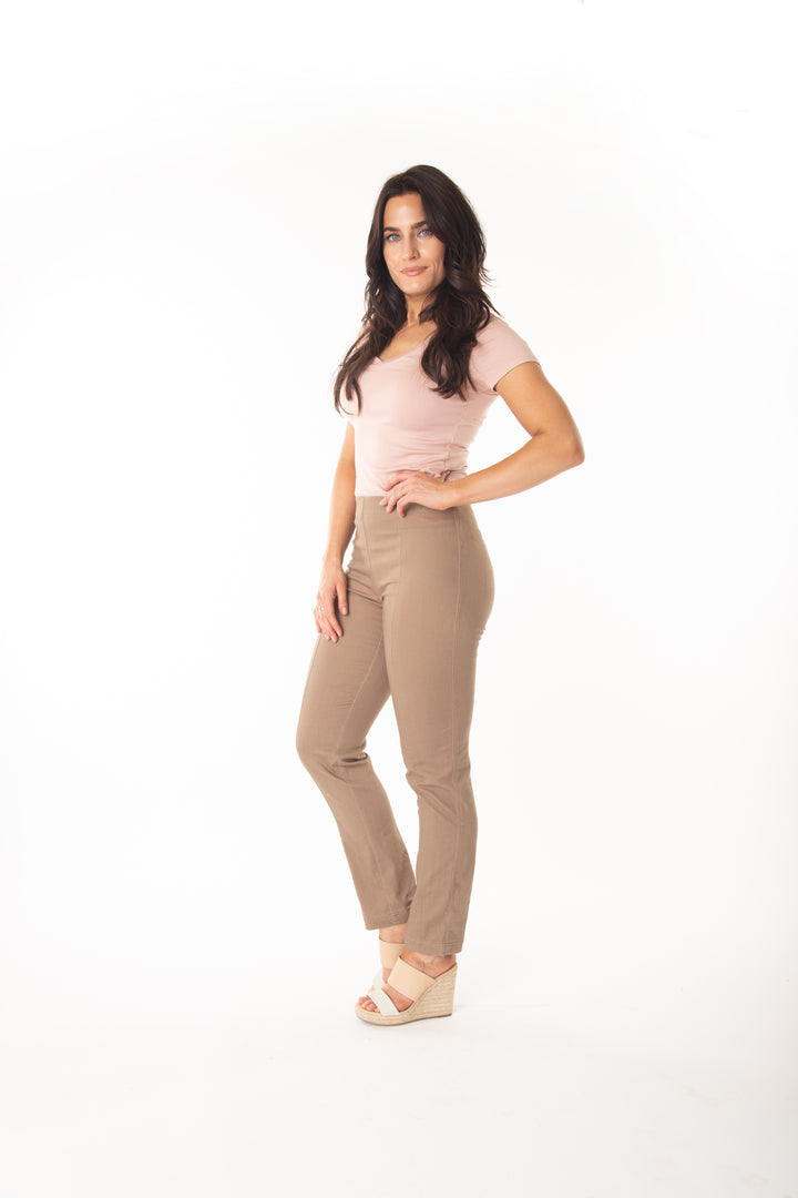 The Solid Seam Front Denim Jean - INTROclothing