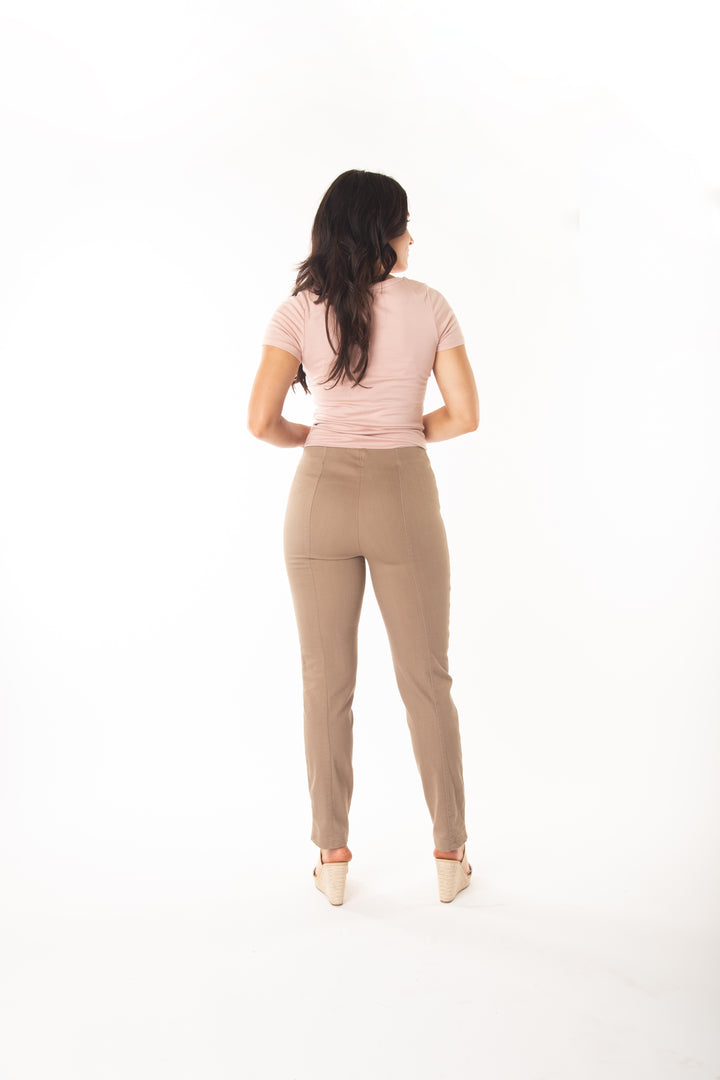 The Solid Seam Front Denim Jean - INTROclothing