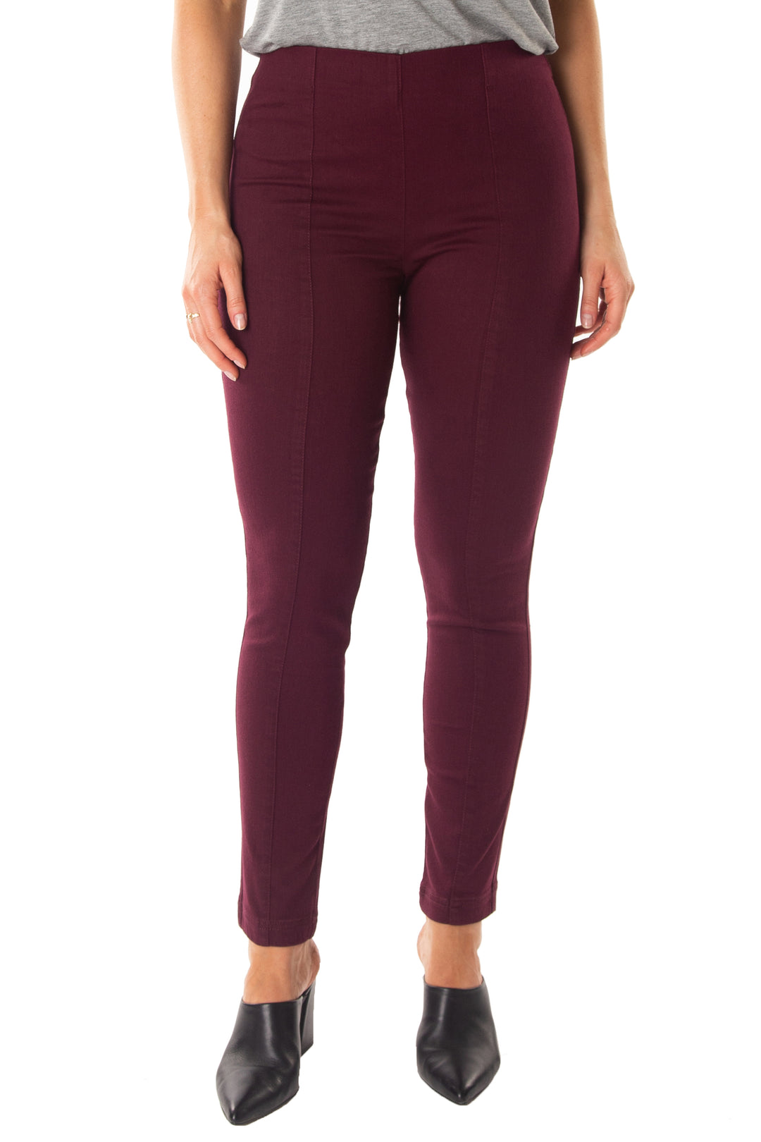The Solid Seam Front Denim Jean - INTROclothing